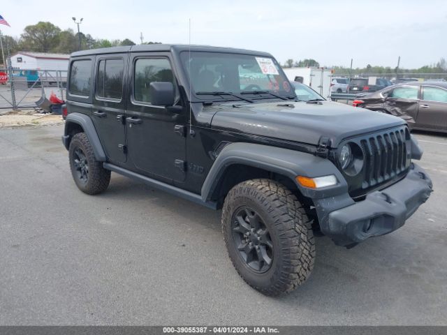 jeep wrangler unlimited 2020 1c4hjxdg2lw186710