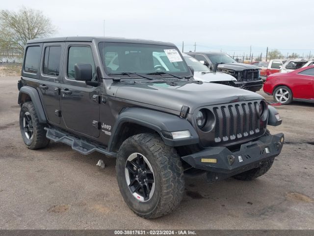 jeep wrangler unlimited 2018 1c4hjxdg3jw122270