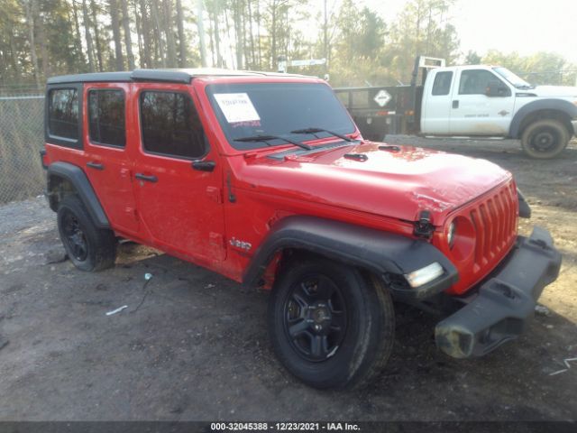 jeep wrangler unlimited 2018 1c4hjxdg4jw144097