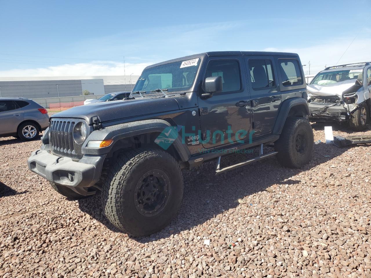 jeep wrangler 2018 1c4hjxdg4jw144164