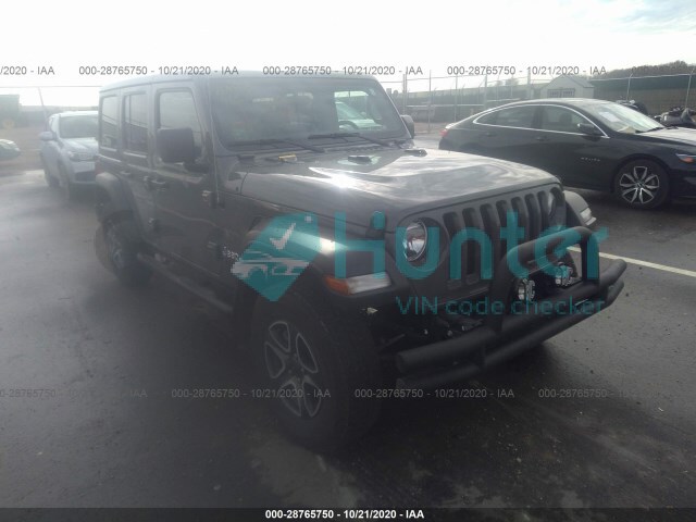 jeep wrangler unlimited 2020 1c4hjxdg4lw222557