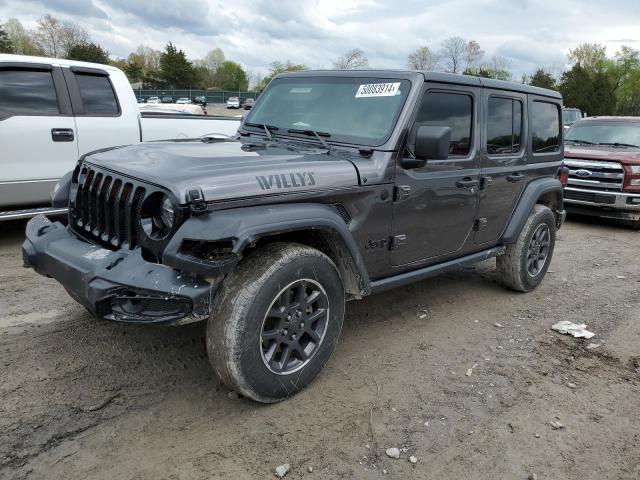 jeep wrangler 2021 1c4hjxdg4mw616612