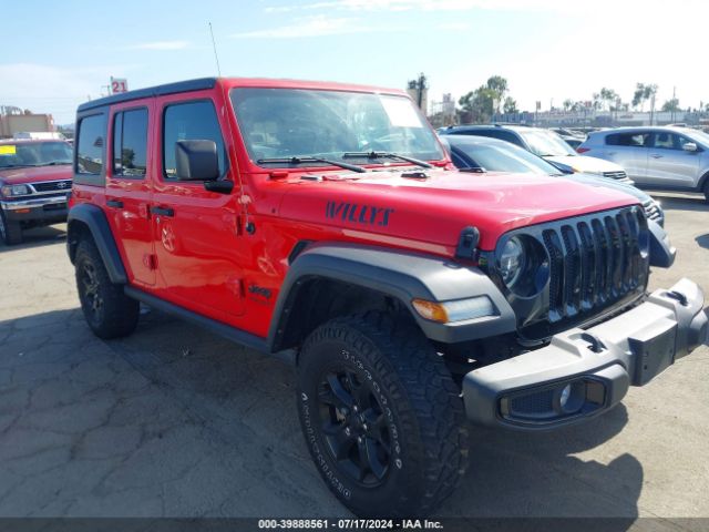 jeep wrangler 2021 1c4hjxdg4mw694873