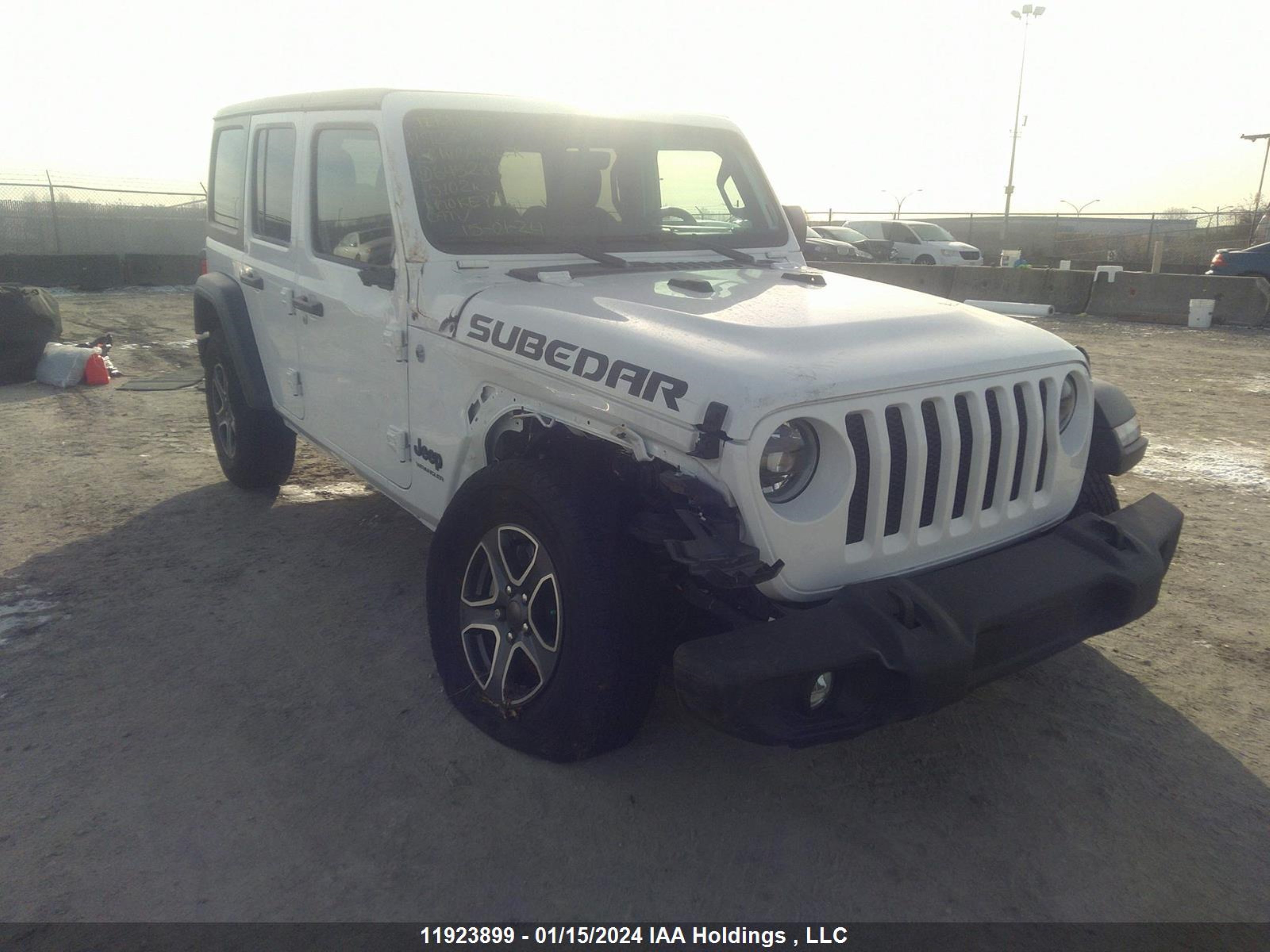 jeep wrangler 2023 1c4hjxdg4pw645287