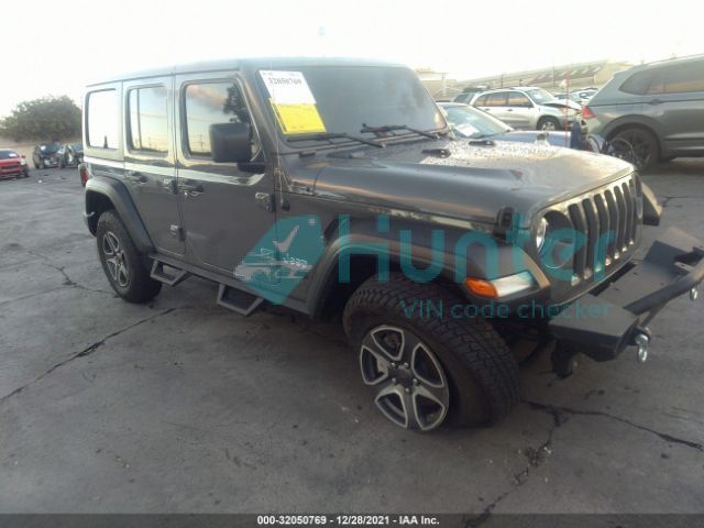 jeep wrangler unlimited 2020 1c4hjxdg5lw348698