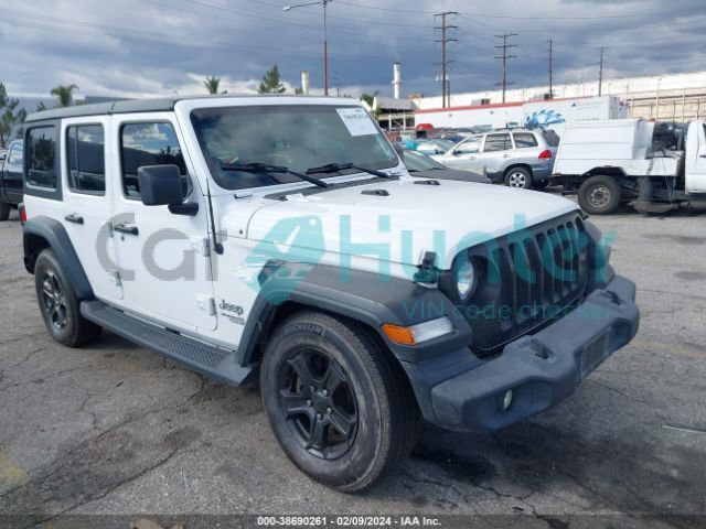 jeep wrangler unlimited 2018 1c4hjxdg6jw320292