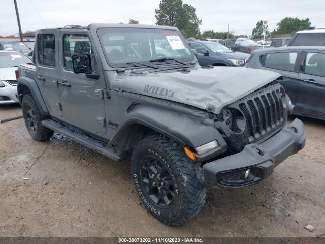 jeep wrangler unlimited 2022 1c4hjxdg6nw160405