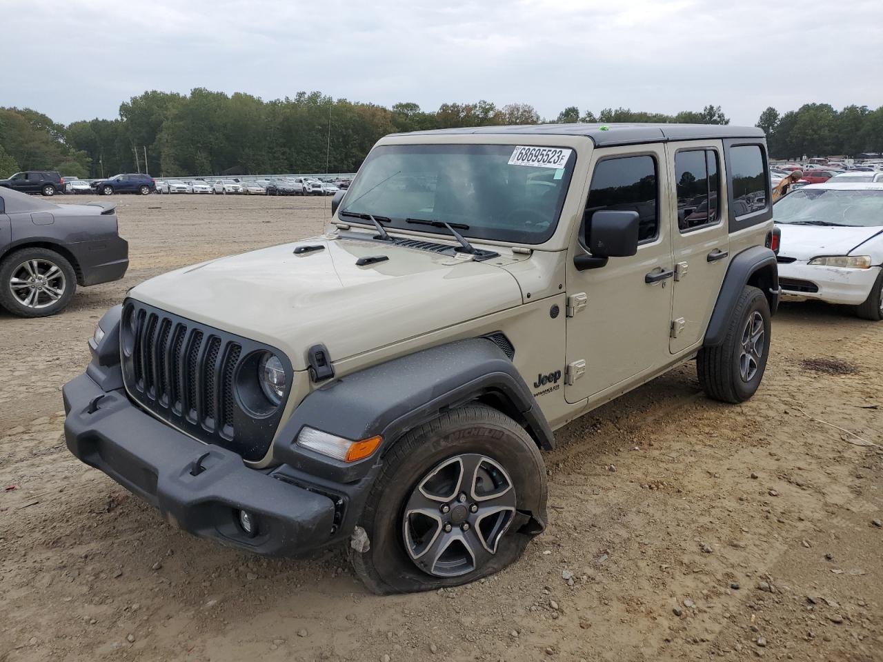 jeep wrangler 2022 1c4hjxdg6nw265414