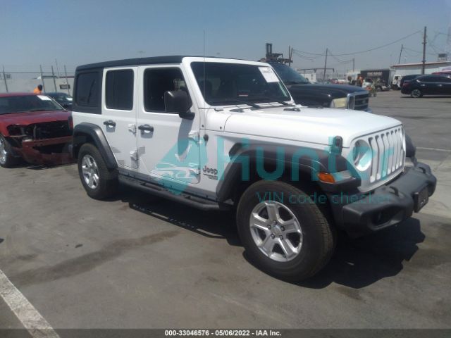 jeep wrangler unlimited 2019 1c4hjxdg7kw529641