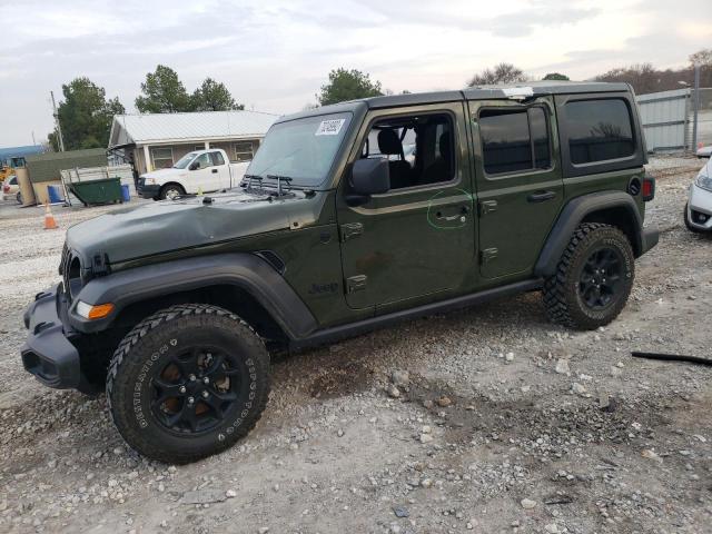 jeep wrangler u 2021 1c4hjxdg8mw741287