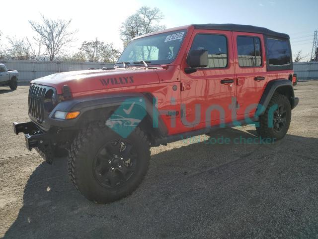 jeep wrangler 2023 1c4hjxdg8pw503976