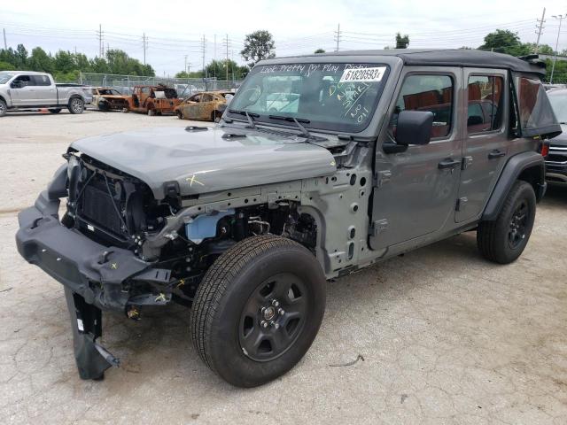 jeep wrangler s 2023 1c4hjxdg8pw622594