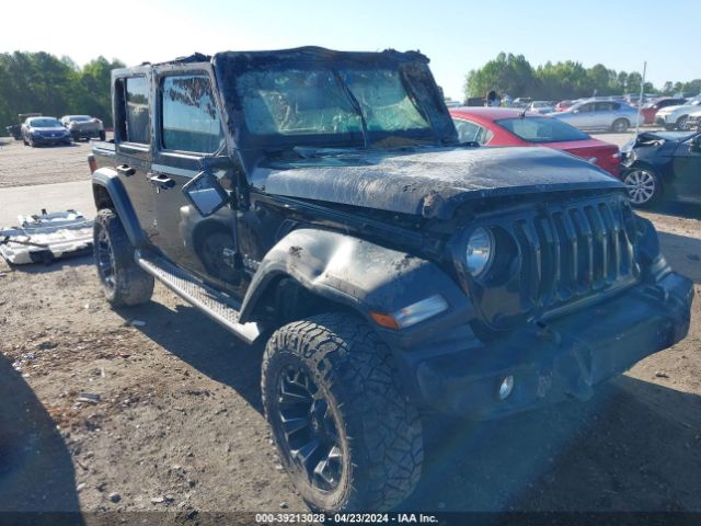 jeep wrangler unlimited 2018 1c4hjxdg9jw252425