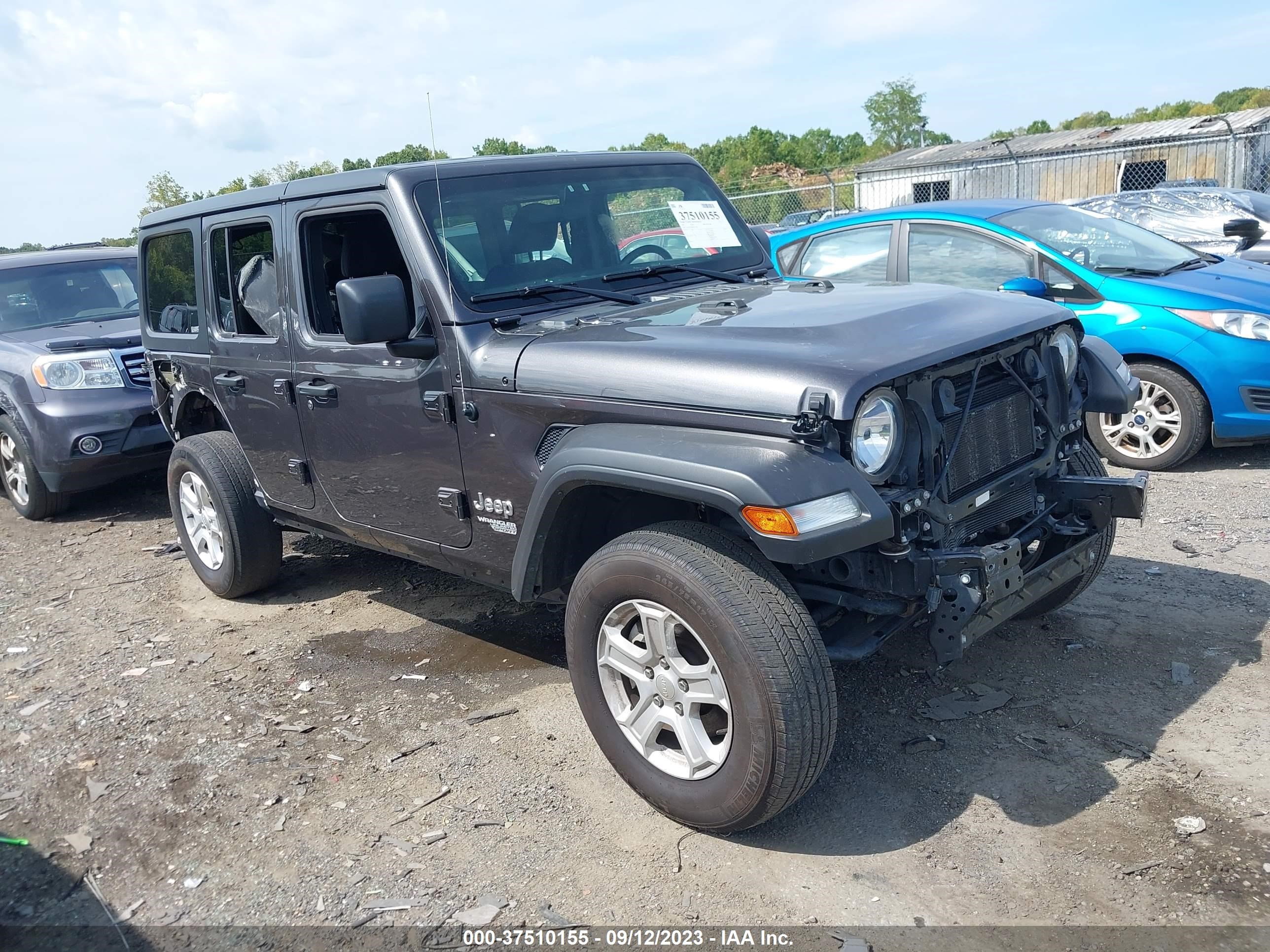 jeep wrangler 2021 1c4hjxdg9mw523889