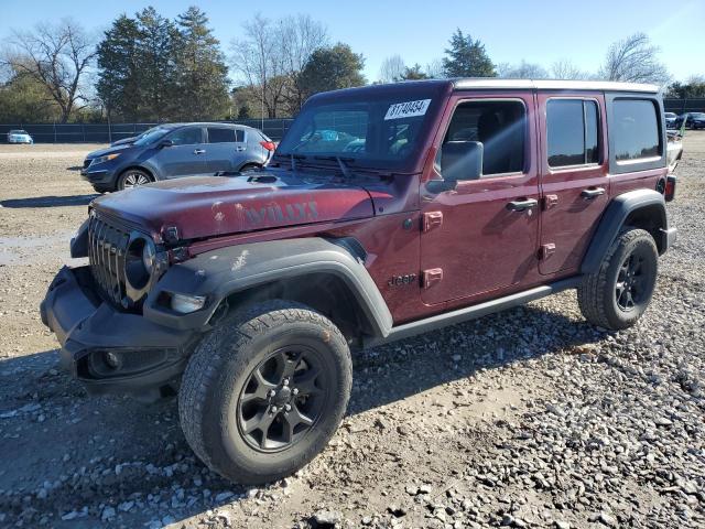 jeep wrangler u 2021 1c4hjxdg9mw594591