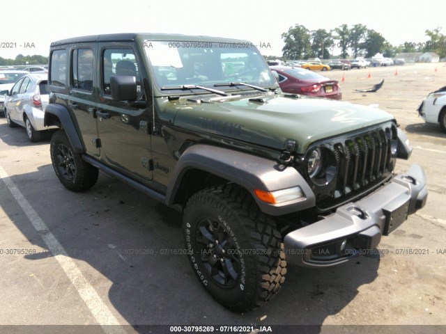 jeep wrangler 2021 1c4hjxdg9mw650321