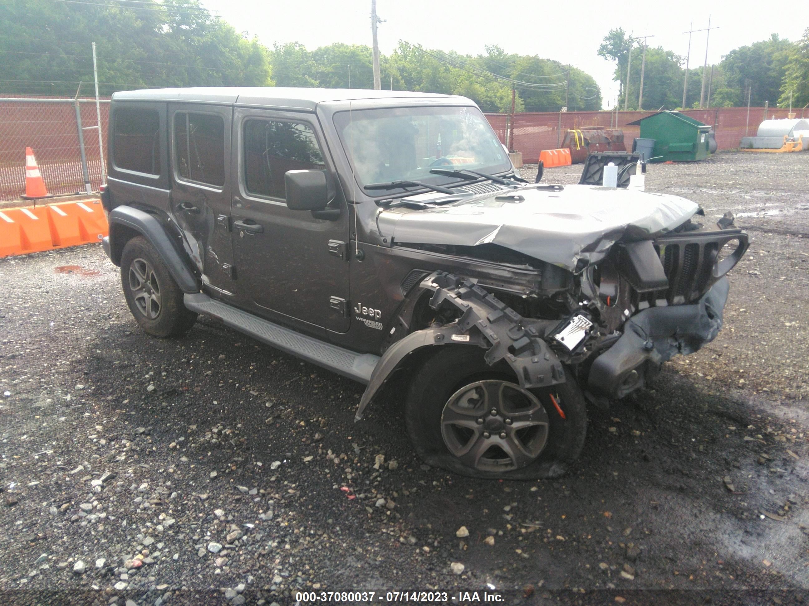 jeep wrangler 2018 1c4hjxdgxjw208952