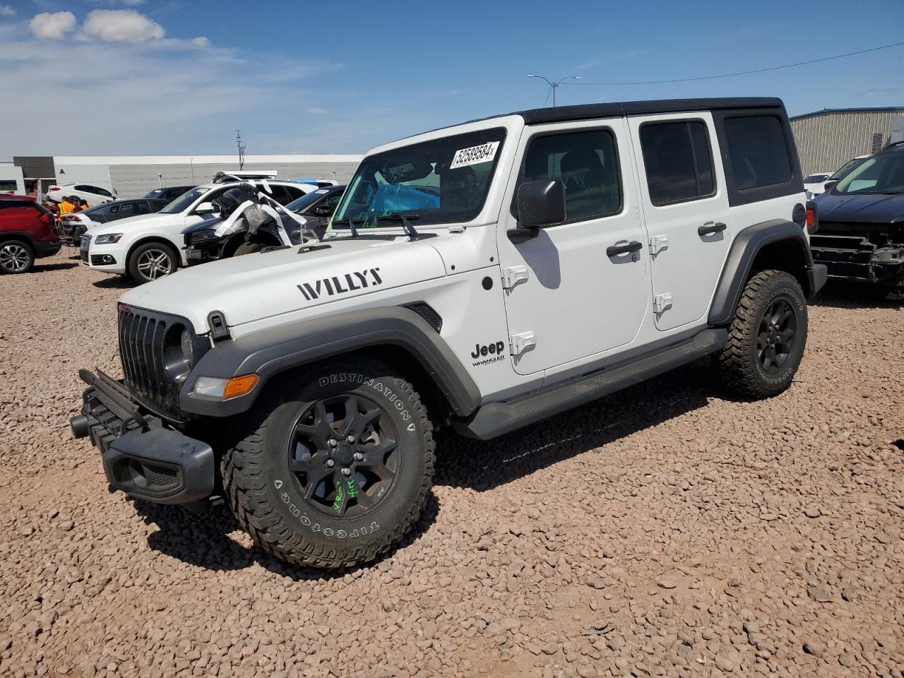 jeep wrangler 2021 1c4hjxdgxmw518264