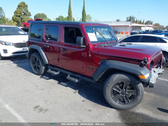 jeep wrangler unlimited 2021 1c4hjxdgxmw692576