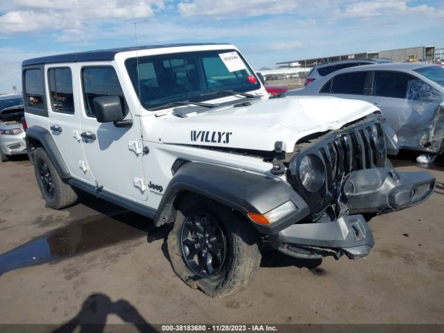 jeep wrangler unlimited 2021 1c4hjxdm7mw543113