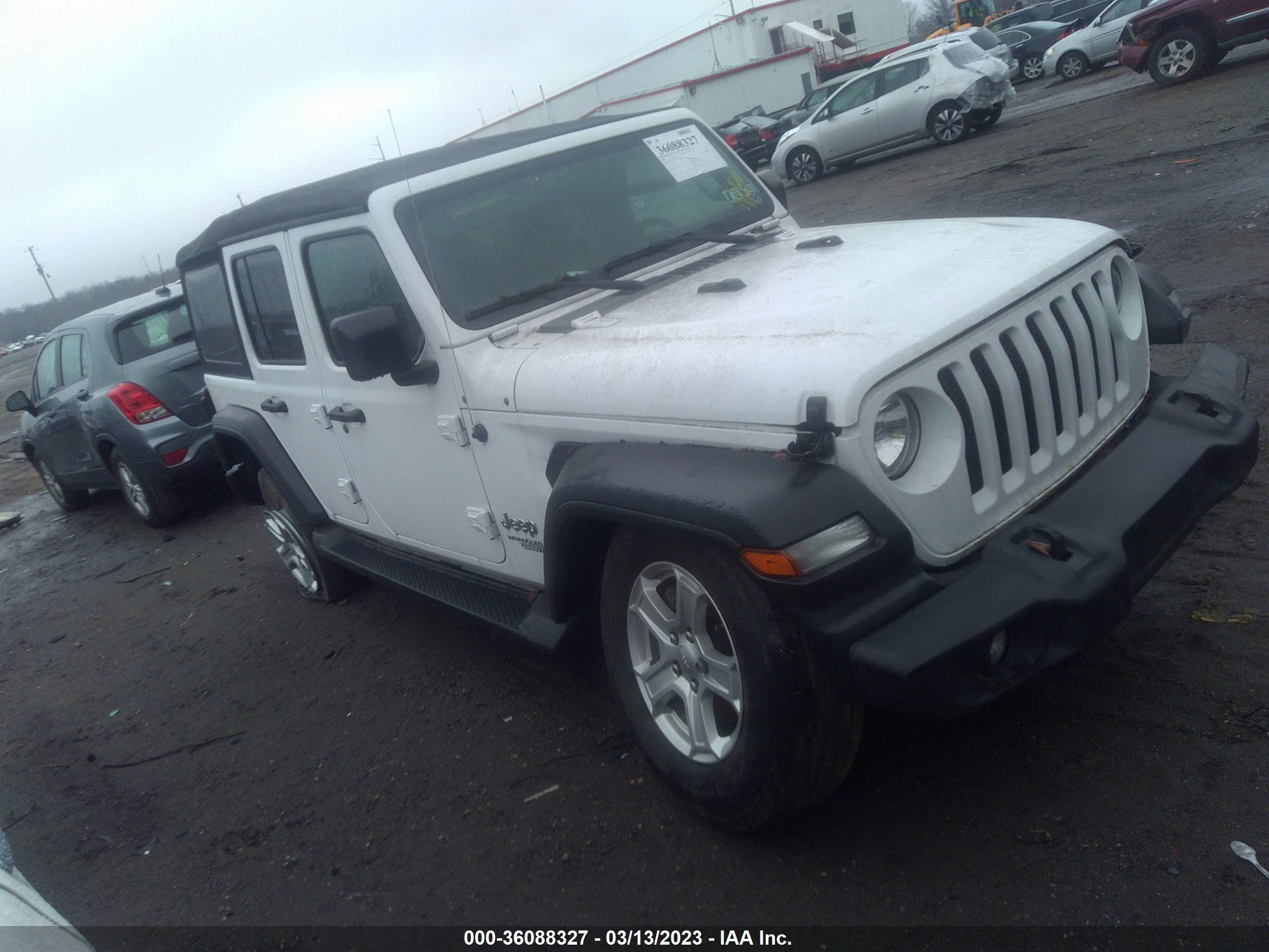 jeep wrangler 2020 1c4hjxdn0lw122809