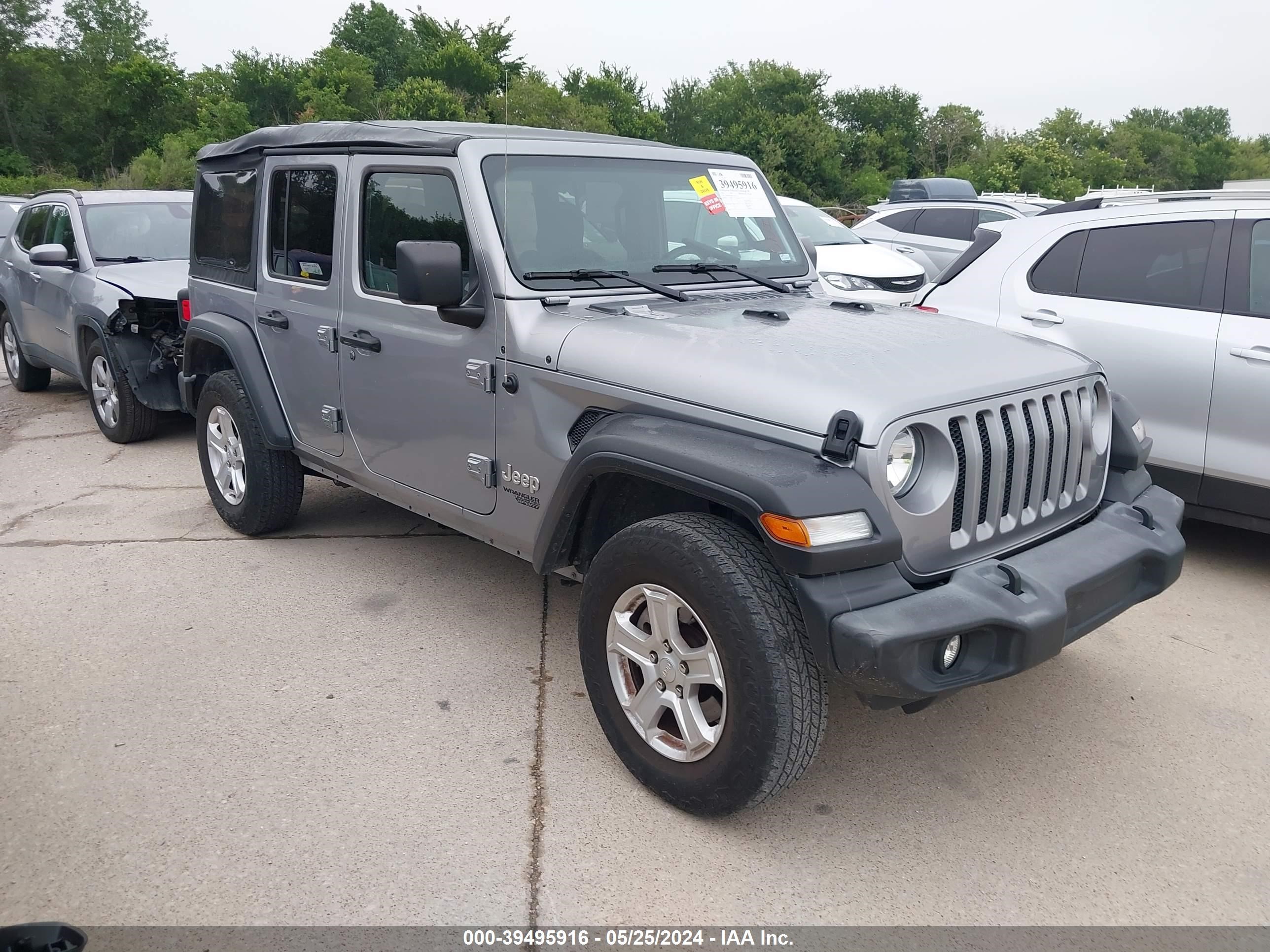 jeep wrangler 2021 1c4hjxdn0mw527845