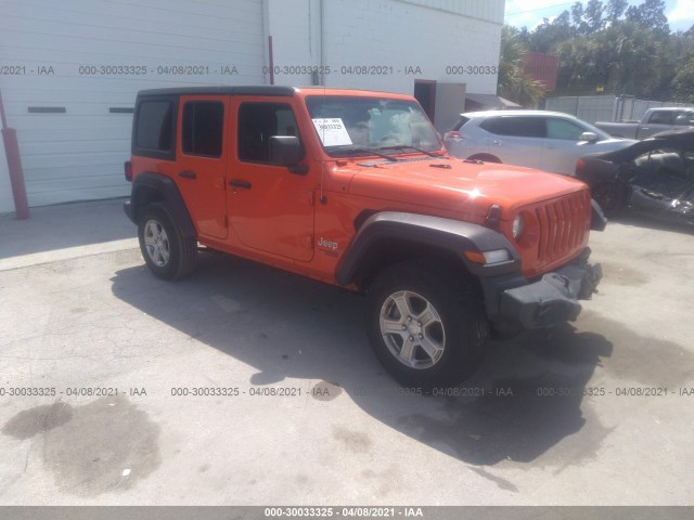 jeep wrangler unlimited 2018 1c4hjxdn1jw197015