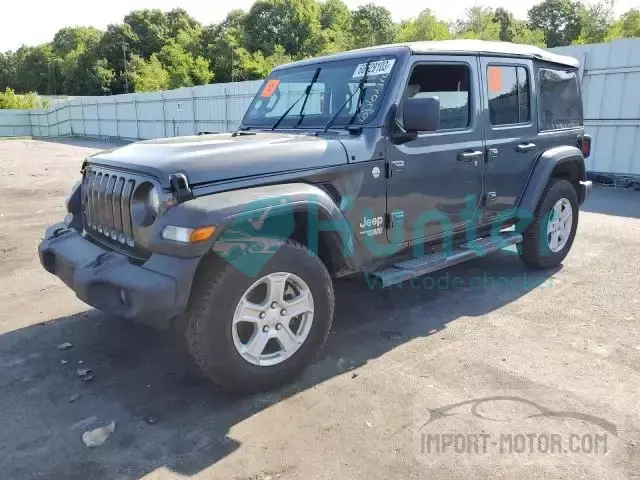 jeep wrangler 2018 1c4hjxdn1jw320358