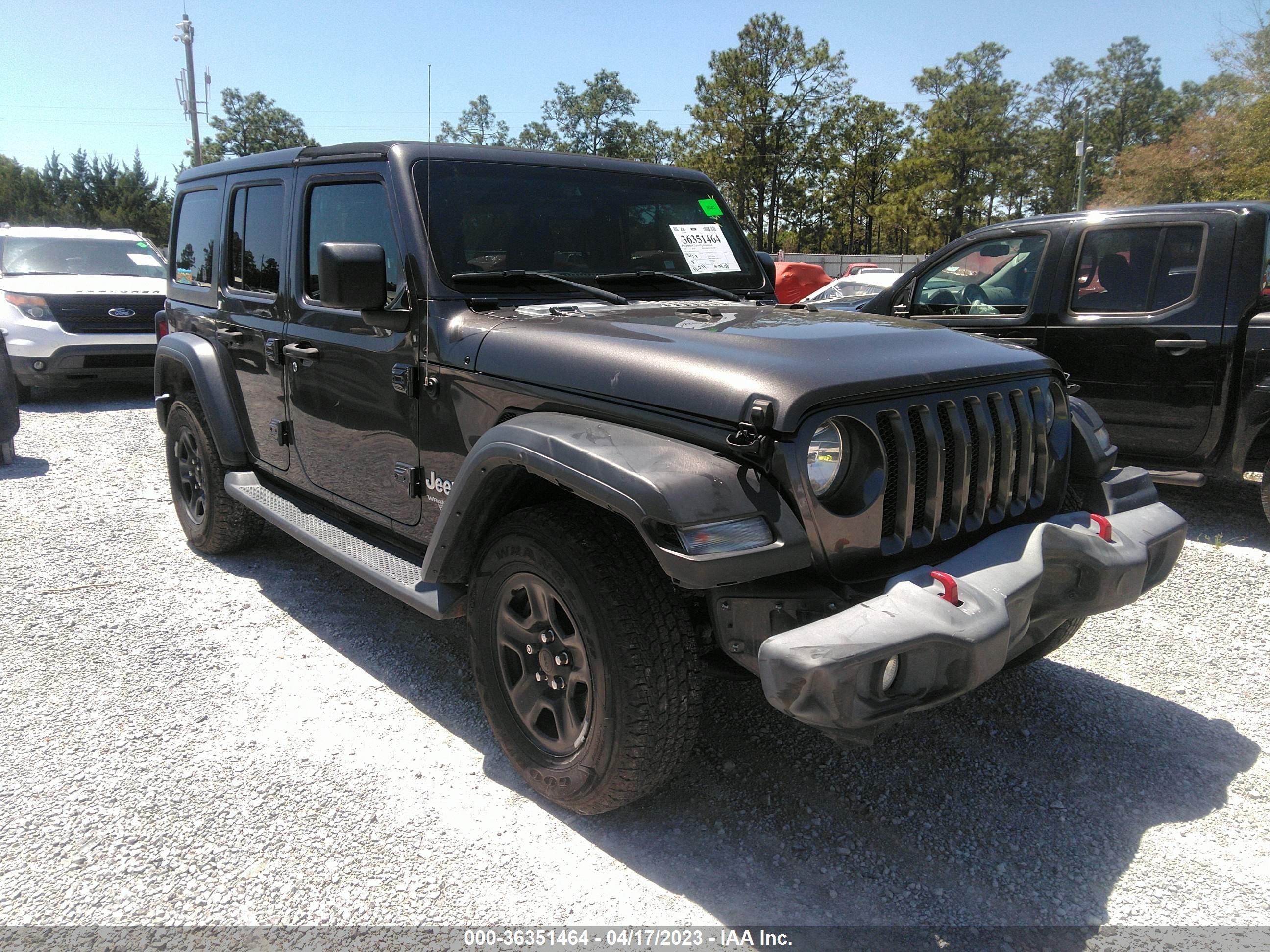 jeep wrangler 2018 1c4hjxdn3jw221878