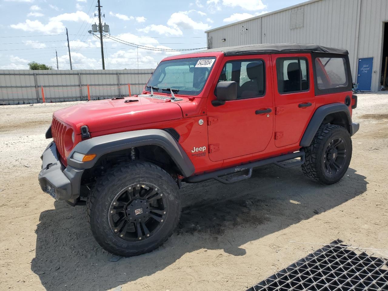 jeep wrangler 2018 1c4hjxdn3jw287153