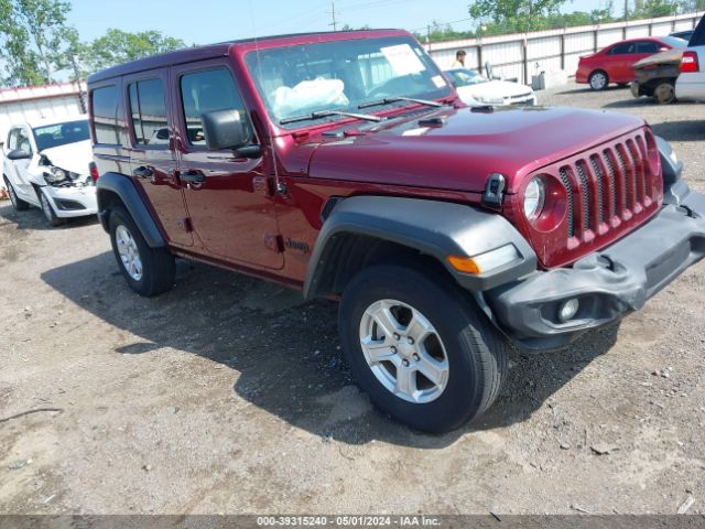 jeep wrangler unlimited 2021 1c4hjxdn5mw768929