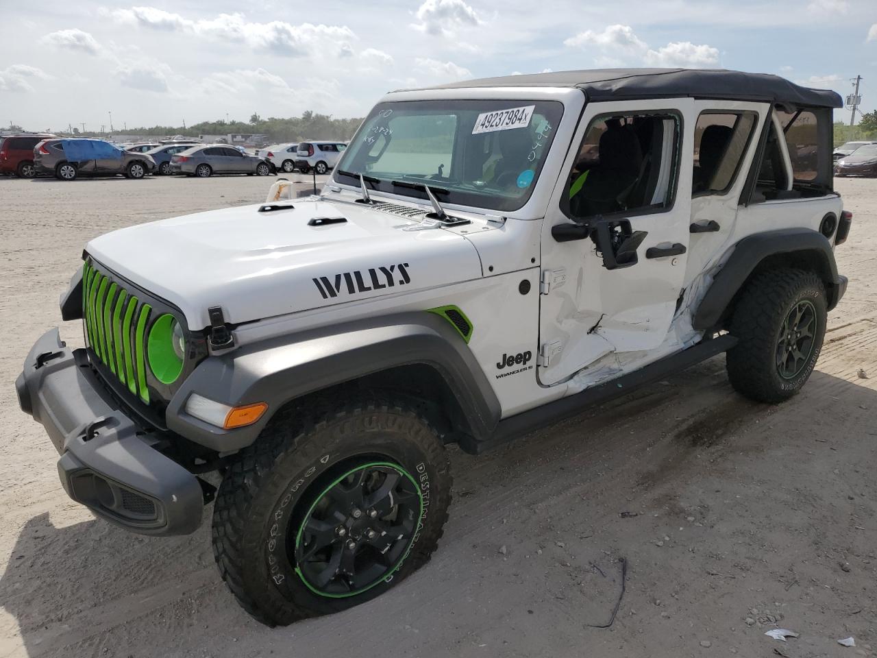 jeep wrangler 2023 1c4hjxdn5pw510494