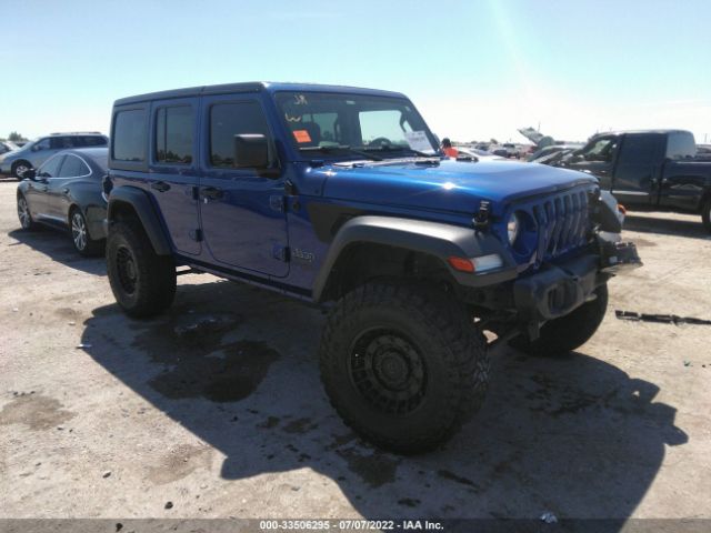 jeep wrangler unlimited 2018 1c4hjxdn8jw199327