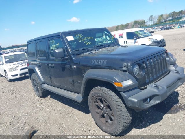 jeep wrangler unlimited 2020 1c4hjxdn8lw100105