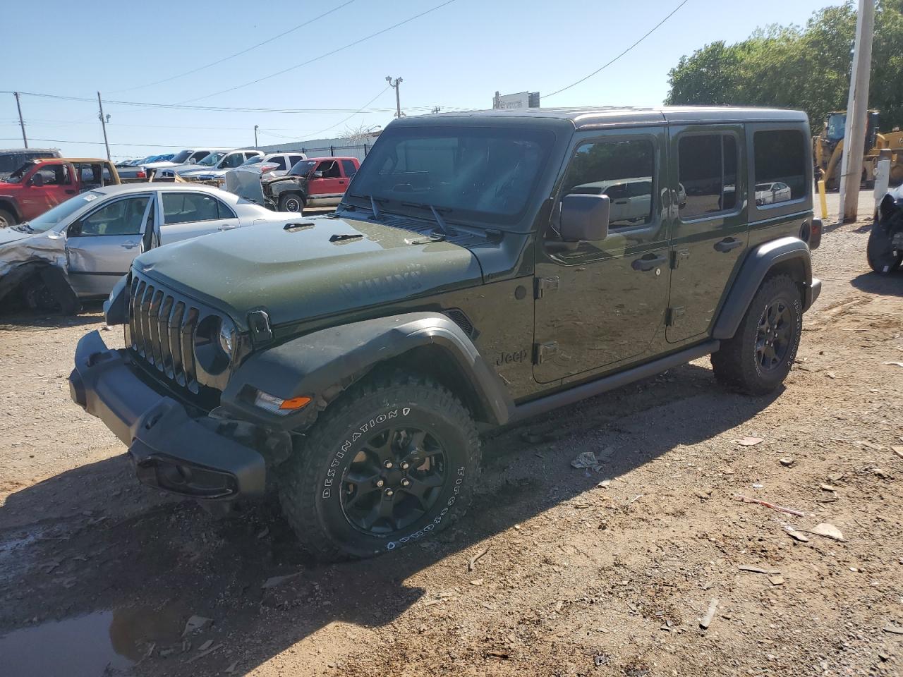 jeep wrangler 2021 1c4hjxdn8mw604817