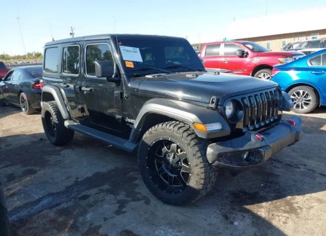 jeep wrangler unlimited 2018 1c4hjxdn9jw199501