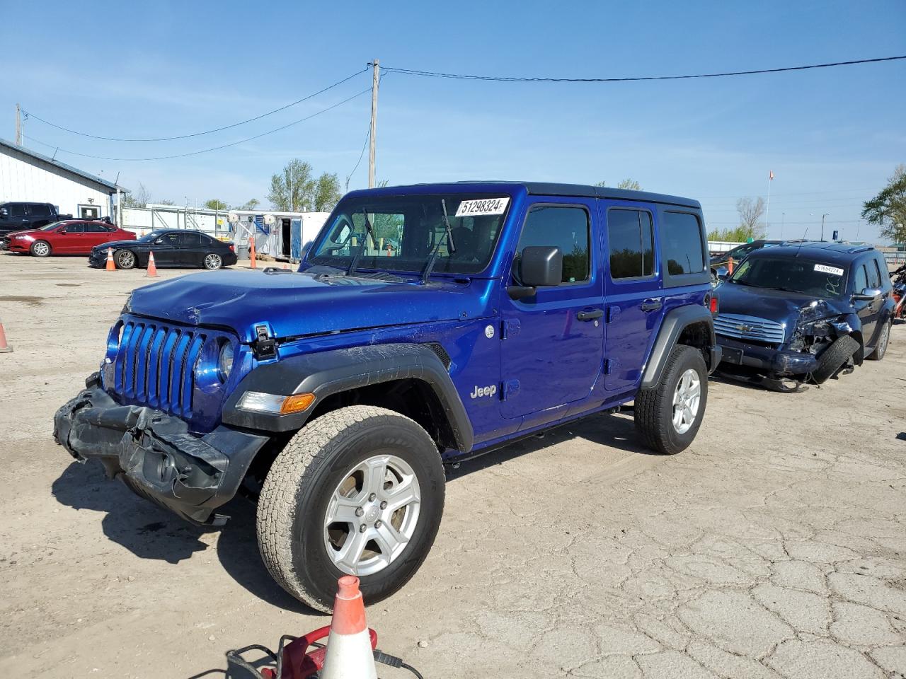 jeep wrangler 2019 1c4hjxdn9kw652243