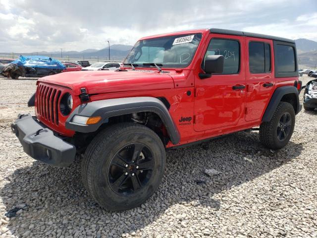 jeep wrangler u 2021 1c4hjxdnxmw740110