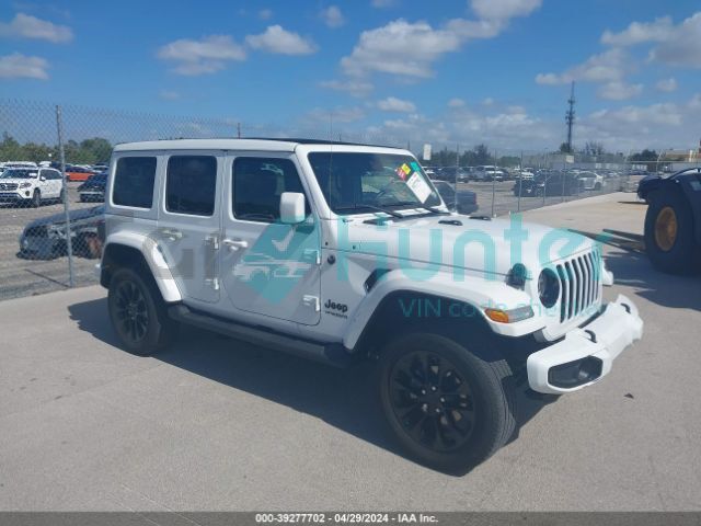 jeep wrangler unlimited 2022 1c4hjxem0nw174899
