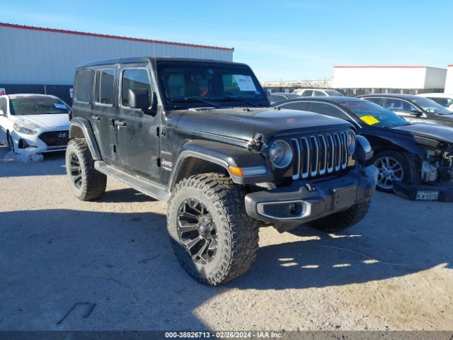 jeep wrangler unlimited 2018 1c4hjxen0jw243237