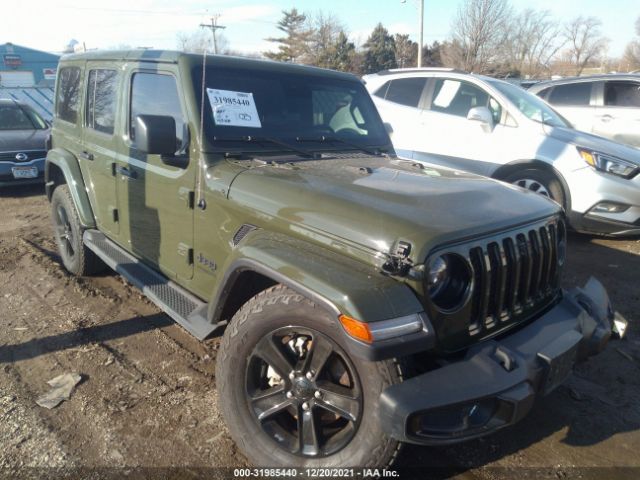 jeep wrangler 2021 1c4hjxen0mw510994