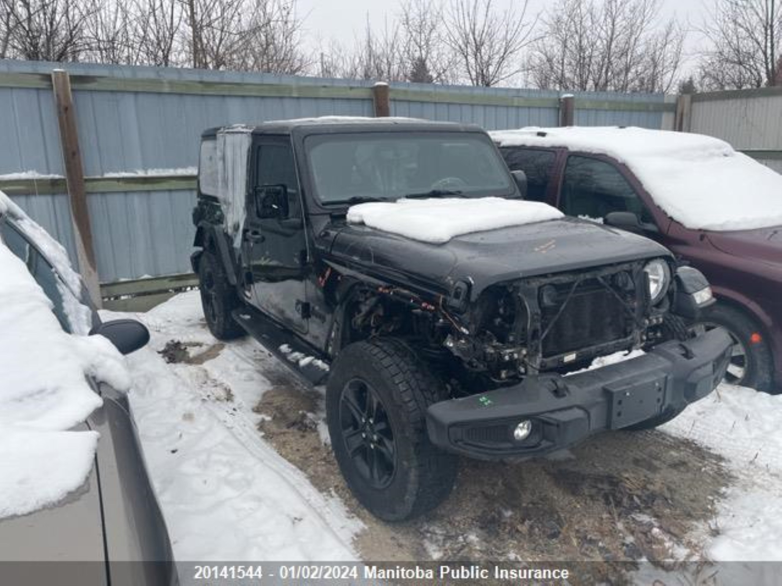 jeep wrangler 2021 1c4hjxen0mw863283