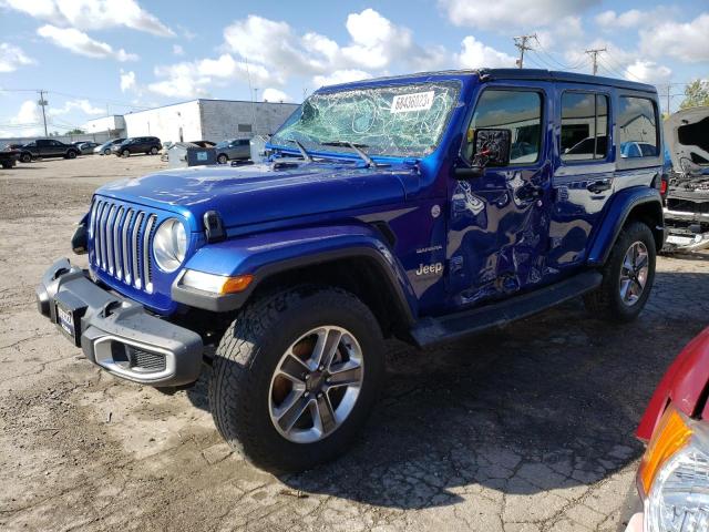 jeep wrangler unlimited 2018 1c4hjxen1jw325834