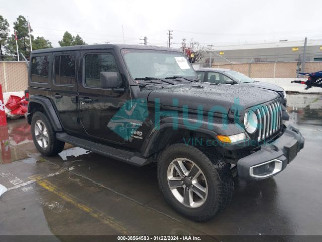 jeep wrangler unlimited 2020 1c4hjxen1lw127760