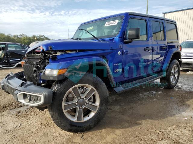 jeep wrangler 2020 1c4hjxen1lw216602