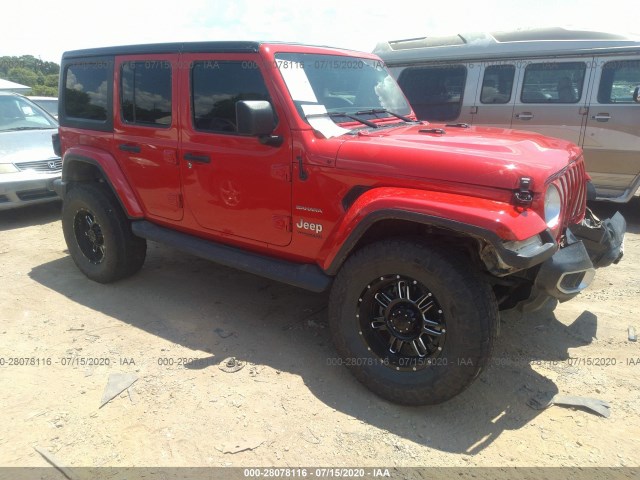 jeep wrangler unlimited 2019 1c4hjxen3kw622153