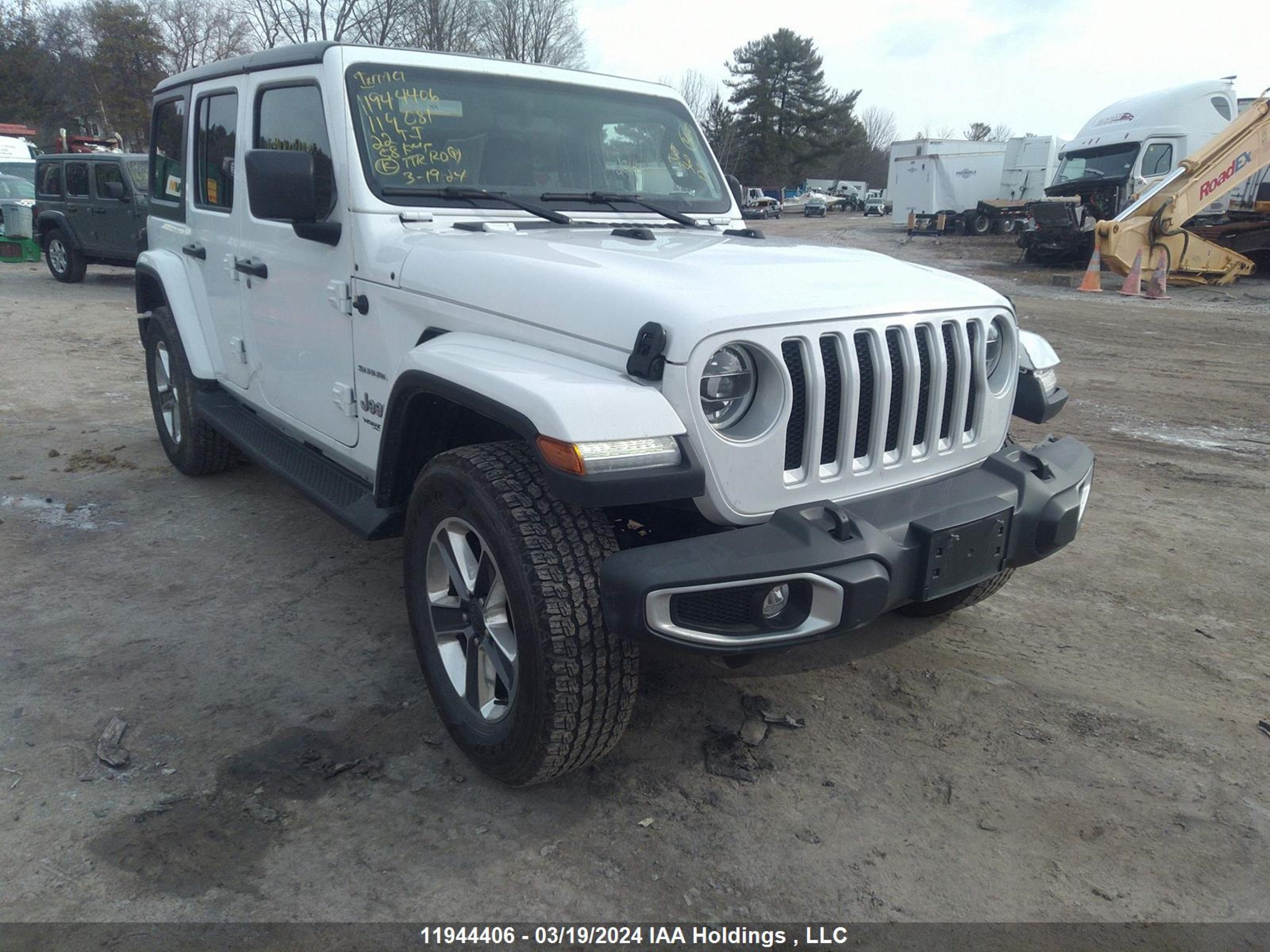 jeep wrangler 2022 1c4hjxen3nw119081