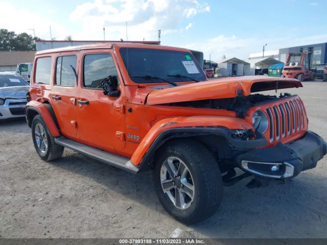 jeep wrangler unlimited 2018 1c4hjxen4jw295048