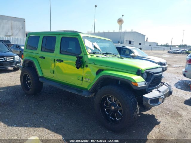 jeep wrangler unlimited 2018 1c4hjxen6jw325697