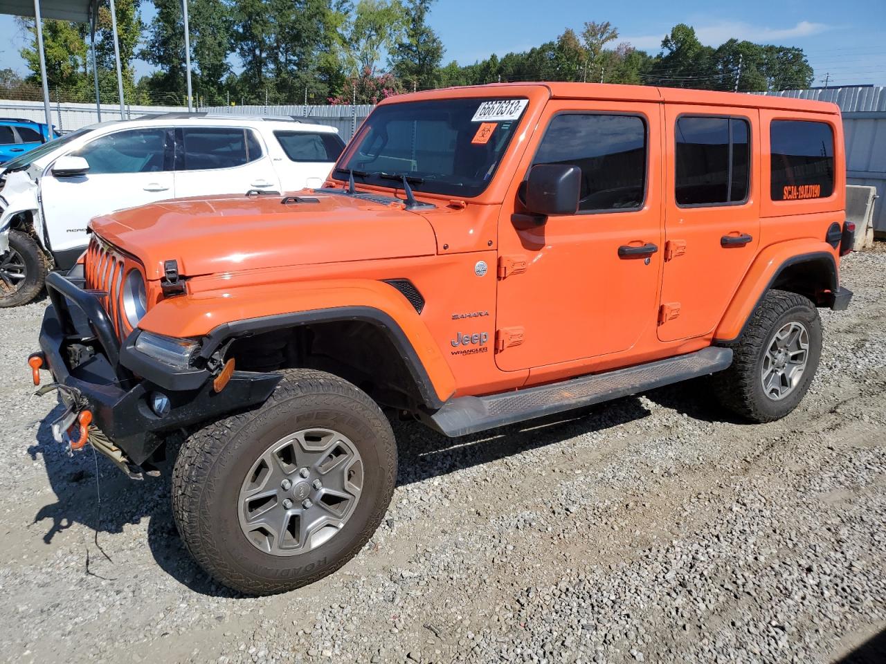 jeep wrangler 2019 1c4hjxen6kw524220